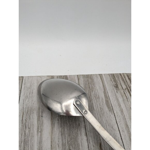 Vintage Stanhome Solid Spoon Stainless Steel 13 1/2" Cream Handle USA - Picture 5 of 10
